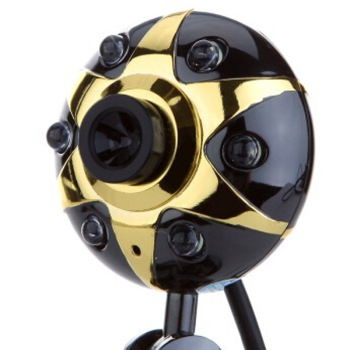 藍色妖姬T616 全金屬高清攝像頭，內置麥克風，打造專業影音體驗